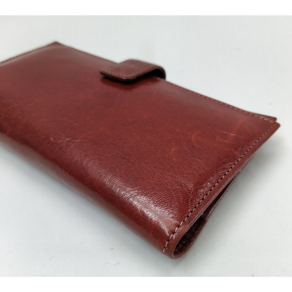 Gary's Leather Credit Card ID Window Bifold Wallet - Made in USA - Vintage - Picture 6 of 14